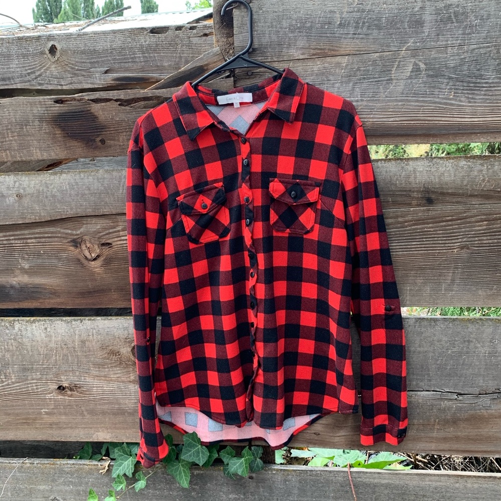 Eden & Olivia Plaid Shirt